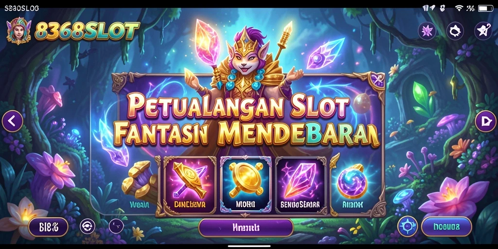 Screenshot gameplay 8368SLOT yang penuh aksi dan petualangan.