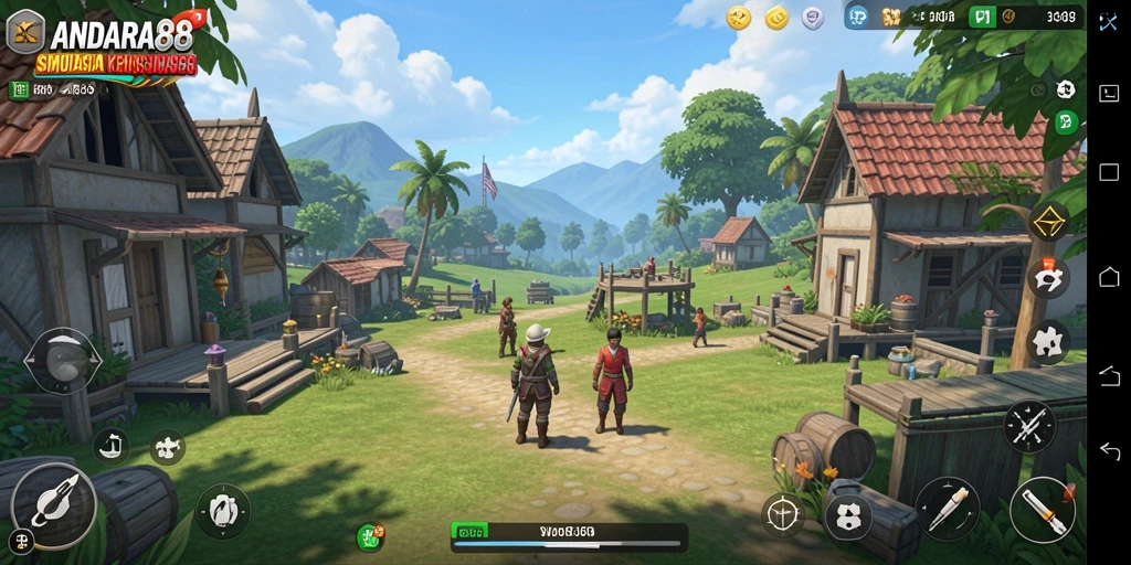Tampilan screenshot gameplay ANDARA88 yang seru dan interaktif.