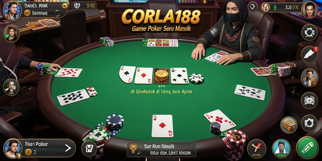 Gameplay poker yang seru dan kompetitif di CORLA188.