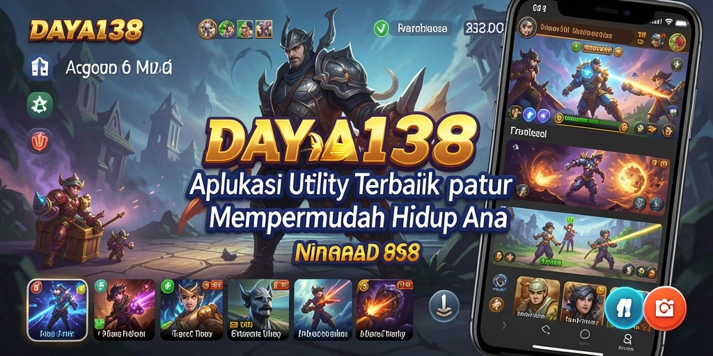 Tampilan interface DAYA138 yang sederhana dan efisien.