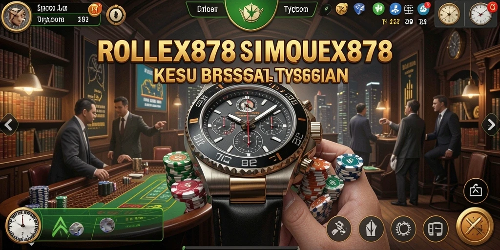 Tampilan gameplay Tycoon yang menarik di ROLEX878.