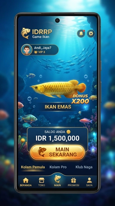 Desain antarmuka pengguna yang intuitif di idrrp.
